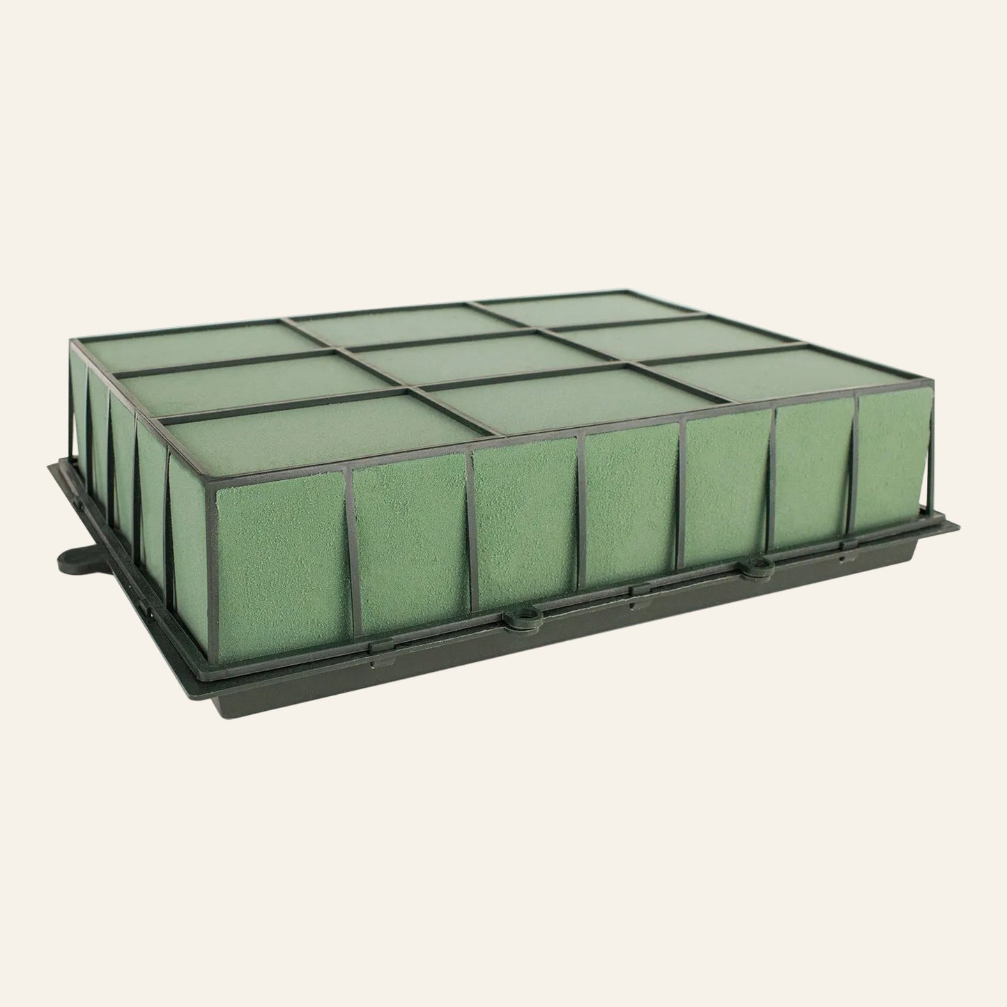 Green foam cage