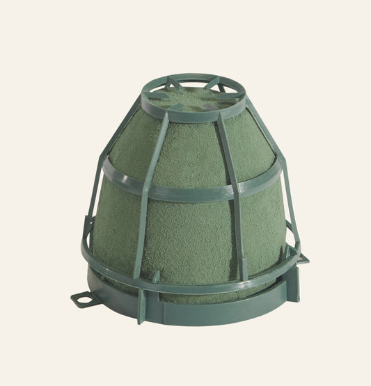Green Floral Foam cage igloo shaped