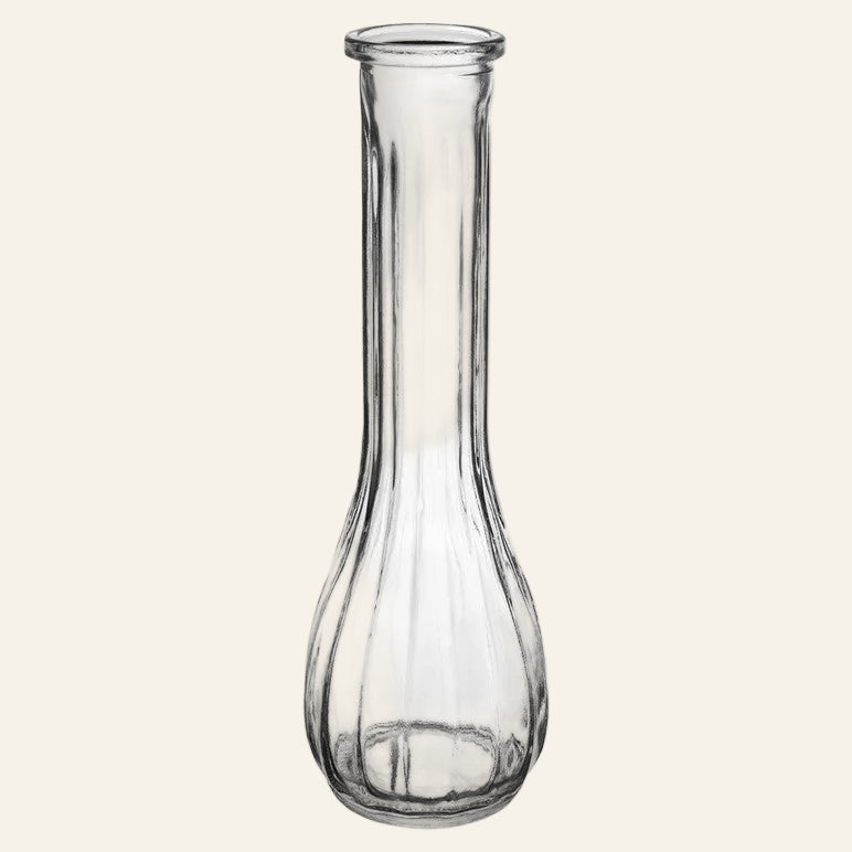 Bud vase on a white background